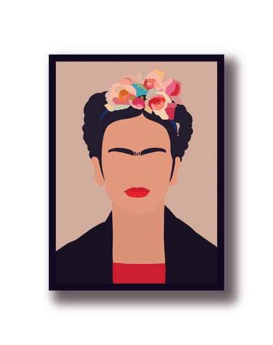 Cuadro Decorativo Frida III, Feminismo - Tree House Deco