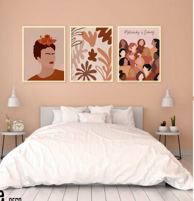 Set x3 Cuadros Decorativos de Frida - Tree House Deco