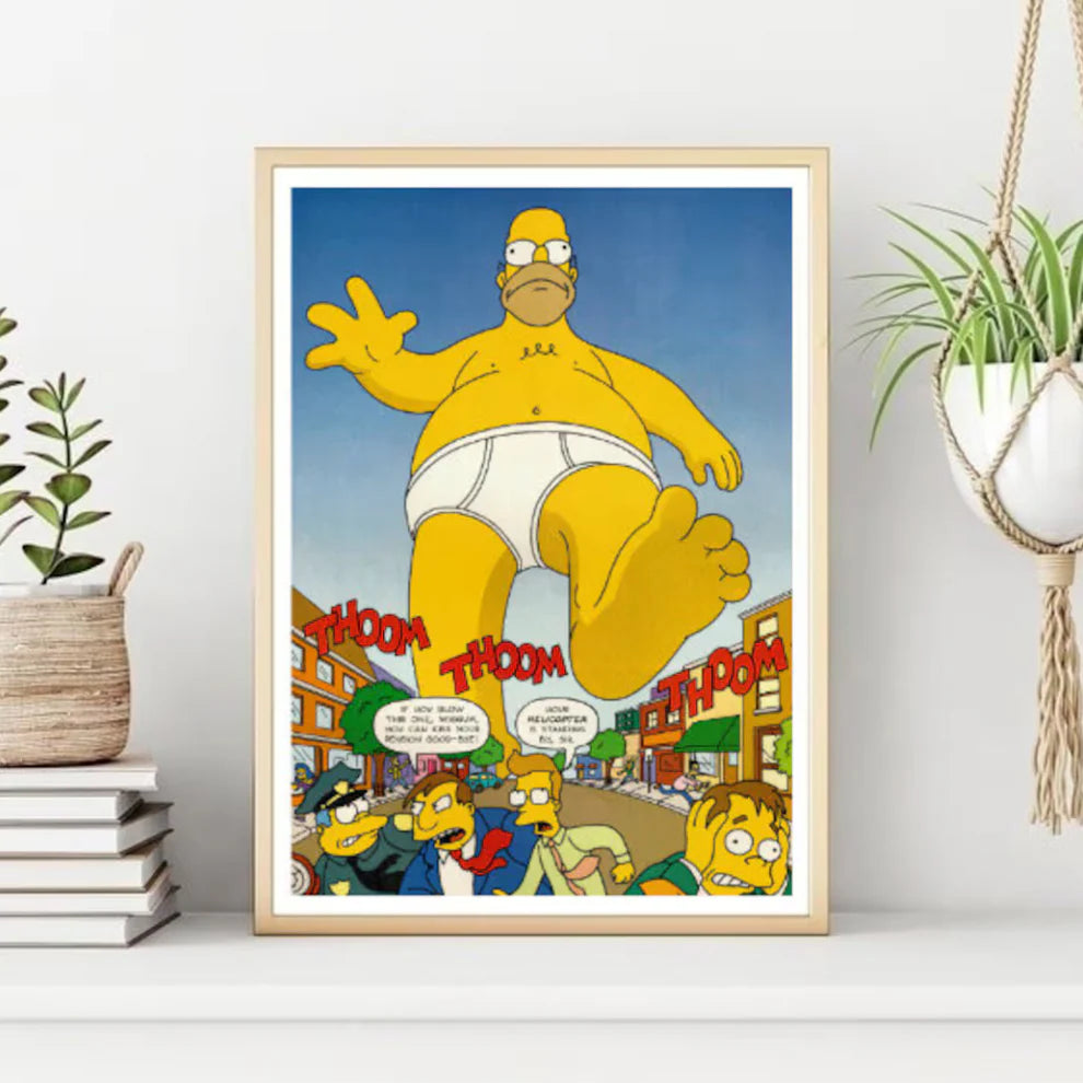 Cuadro Decorativo Homero Simpson