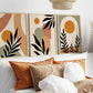 Set x3 Cuadros Abstractos, Boho Plantas - Tree House Deco