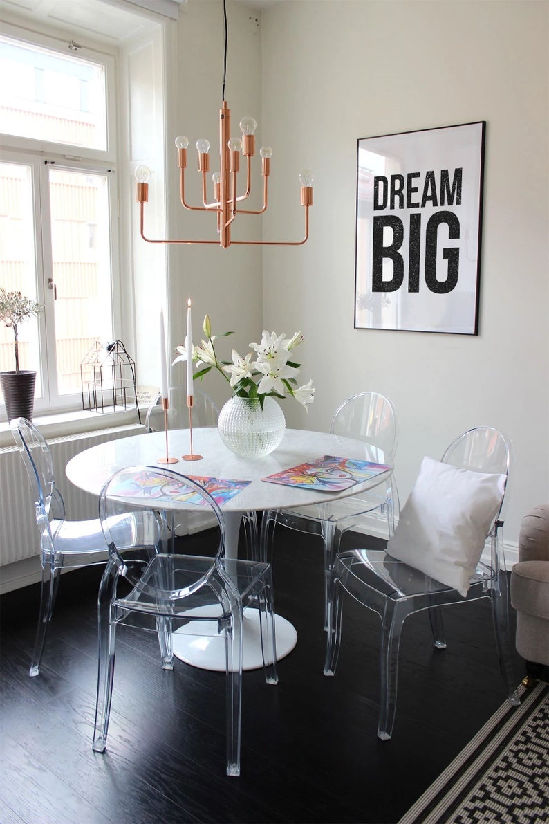 Cuadro Decorativo Frase , "DREAM BIG" - Tree House Deco