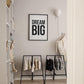 Cuadro Decorativo Frase , "DREAM BIG" - Tree House Deco