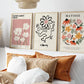 Set x3 Cuadros Abstractos, Matisse, Flower Market, Colores - Tree House Deco