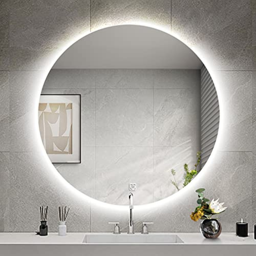 Espejo circular LED