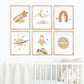 Set x6 Cuadros decorativos infantiles - Tree House Deco